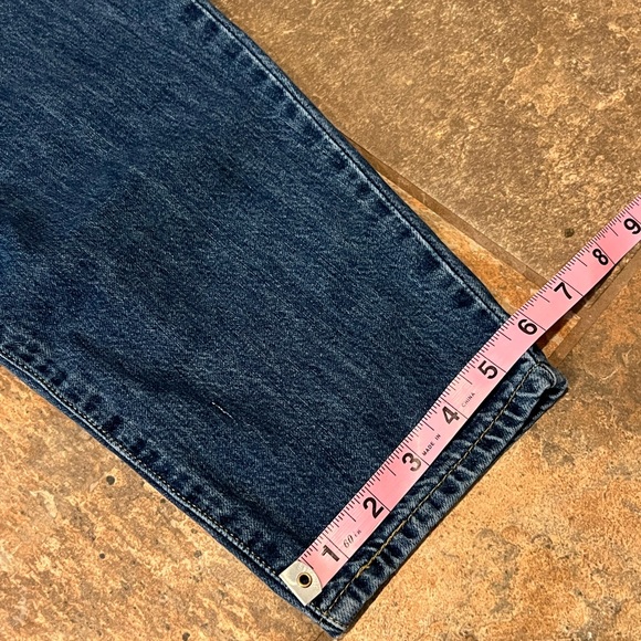levi’s high waisted tapered cinched denim jeans women’s size 30 - Picture 3 of 6